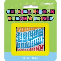 Curling Ribbon - Happy Birthday