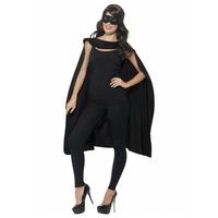 Black Cape with Eyemask