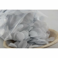 Tissue Confetti (2.3cm) - White - 250g