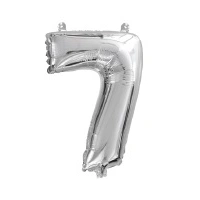 FOIL BALN 35CM SLVR 7