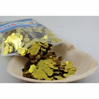 Metallic Gold Confetti (1cm) - 250 grams