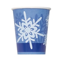 Snowflake Cups - Pk 8