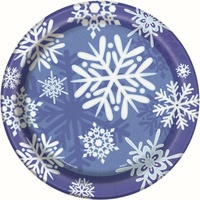 Snowflake 9" Dinner Plate - Pk 8