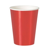 Red Foil Cups - Pk 8