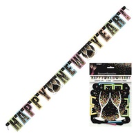 Confetti "Happy New Year" Jointed Banner (1.52m)