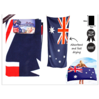Australia Day Beach Towel 70cm x 140cm