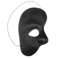 Half Phantom Mask Black