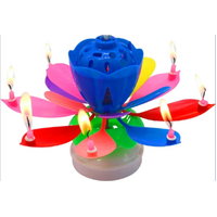 Magical Musical Flower Birthday Candle