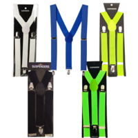 Costume Suspenders (Assorted Colours)