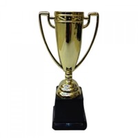 Gold Plastic Trophy Cup (19cm)