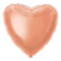 Rose Gold Heart 18" Foil Balloon