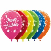 Happy Birthday Sparkle Met 512 515 520 531 540 561 30cm Bag50