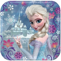 Frozen Square Lunch Plate - Pk 8