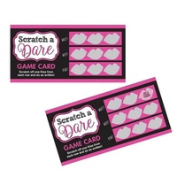 Hen's Night Scratch A Dare Game