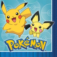 Pokemon Lunch Napkin -16pk
