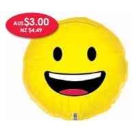 Smiley Face Foil Ballon