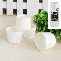 White Paper Baking Cups - Pk 25