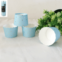 Black and White Stripe Baking Cups - Pk 25