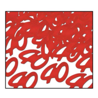 Red "40" Fanci-Fetti**