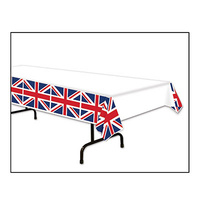 Union Jack Plastic Rectangle Tablecover