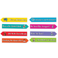 Alice In Wonderland Street Signs - PK 4