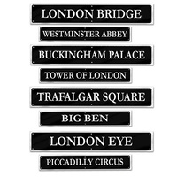 British Street Signs - Pk 4