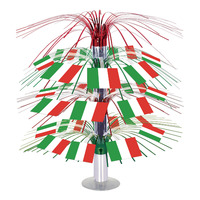 Italian Flag Cascade Centrepiece