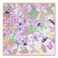 It's A Girl Mixed Confetti