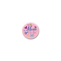 Mom To Be Satin Button