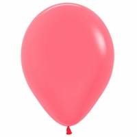 Neon Orange Latex Balloons - Pk 100