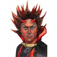 Red and Black Devil Punky Wig