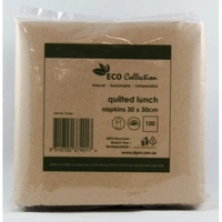 Eco Collection - Quilted Lunch Napkins - Pk 100