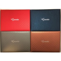 Padded Luxe Guest Book - Asst Designs*