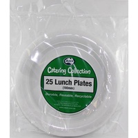 White Lunch Plate 180mm Ptn25