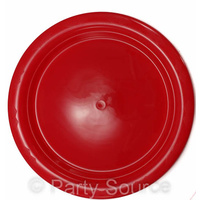 Red Lunch Plate 180mm Pkt 25