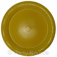 Yellow Lunch Plate 180mm Pkt 25