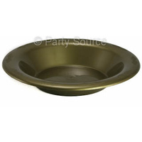 Reusable Gold Plastic Bowls (180 mm) - Pk 20