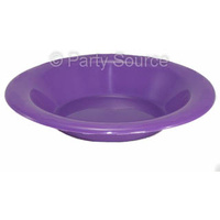 Purple Reusable Plastic Bowls – Pack 20