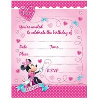 Minnie Mouse Bow-tique Invites