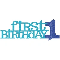 1st Birthday Blue Boy Centerpiece