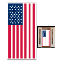 American Flag Door Cover 30" x 5'