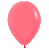 5" Neon Orange Balloons - Pk 100
