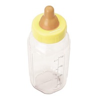 Yellow Baby Bottle Bank - 11"