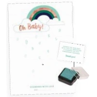 Baby Shower Fingerprint Keepsake