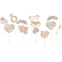 Bridal Shower Photo Props - Mint To Be - Pk 13
