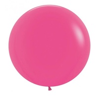 60cm Fuschia Balloons - Pk 3