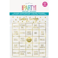 "oh baby" Foil Bingo Kit for 8