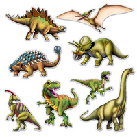 Dinosaur Cutouts - Pk 8