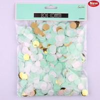 Luxe Gold, White & Mint Green Confetti (20g)