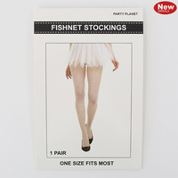 White Fishnet Stockings